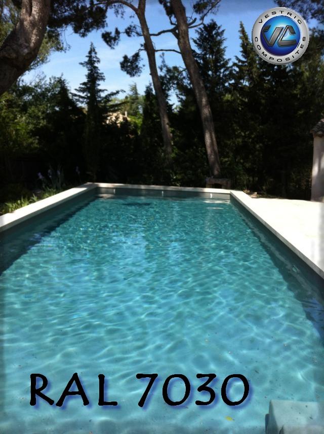 Couleur piscine en eau ral 7030 gris pierre anthracite vestric composites 2