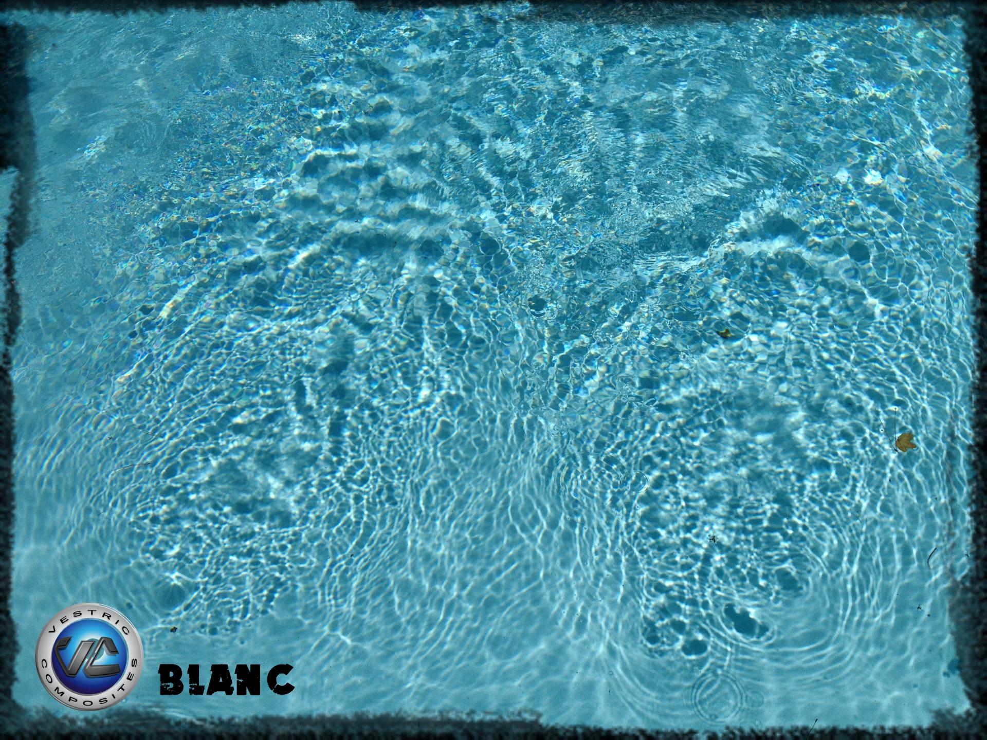 Piscine en eau couleur resine gel coat blanc 6 1