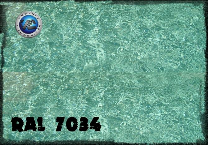 Ral 7034 gris jaune piscine en eau couleur resine gel coat 31