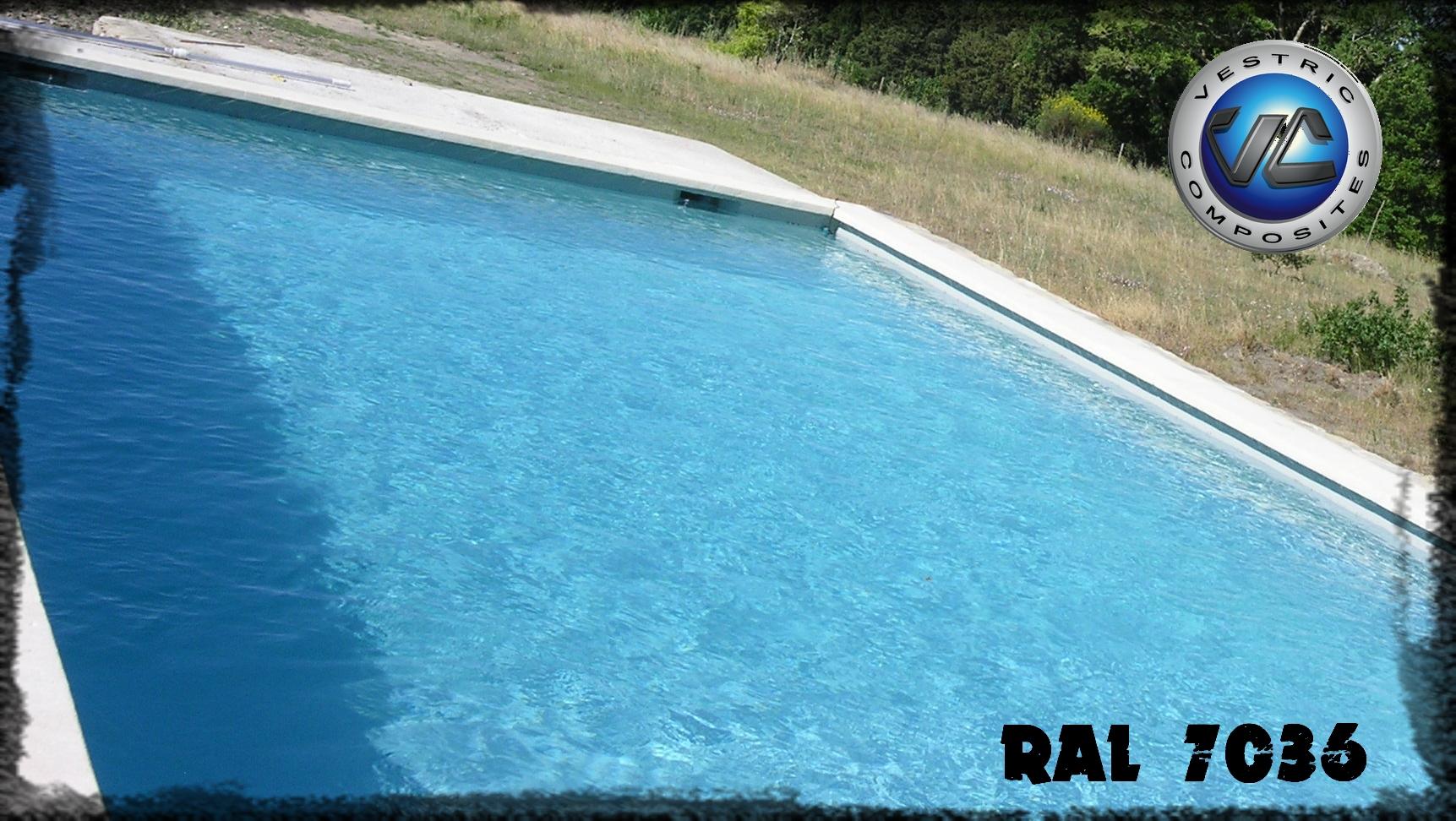 Ral 7036 gris platine piscine en eau couleur resine gel coat vestric composites 2